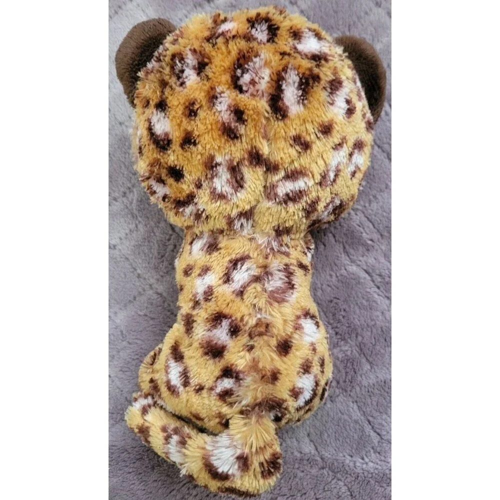 2016 TY Beanie Boos PATCHES 6” Leopard Plush Stuffed Animal No Heart Tag